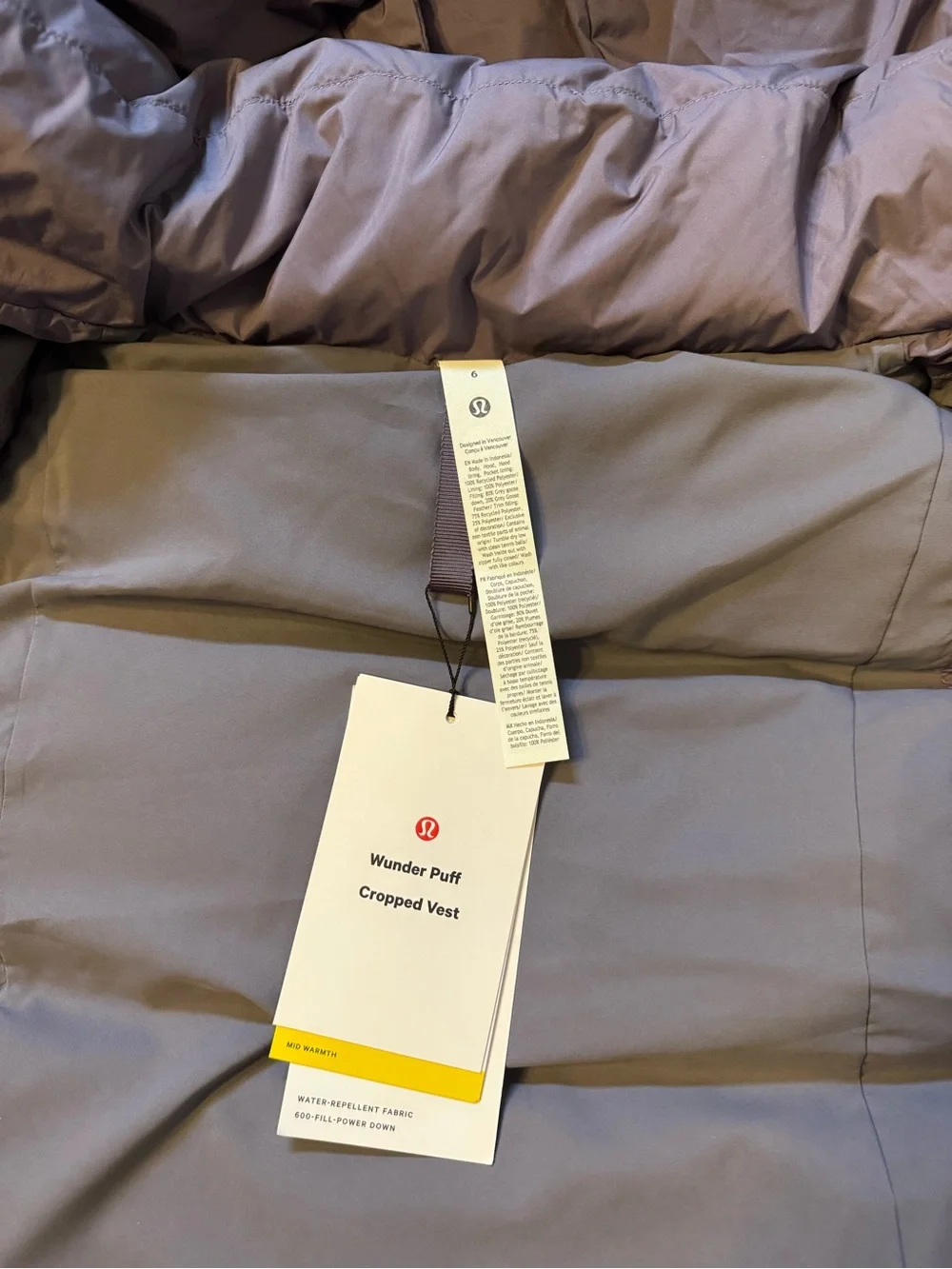 LULULEMON Wonder puff vest